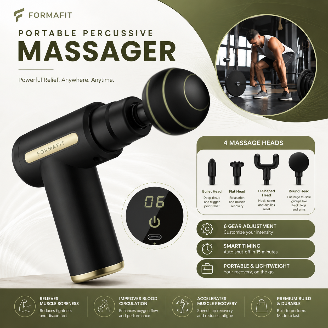 FORMAFIT™ Massage Gun