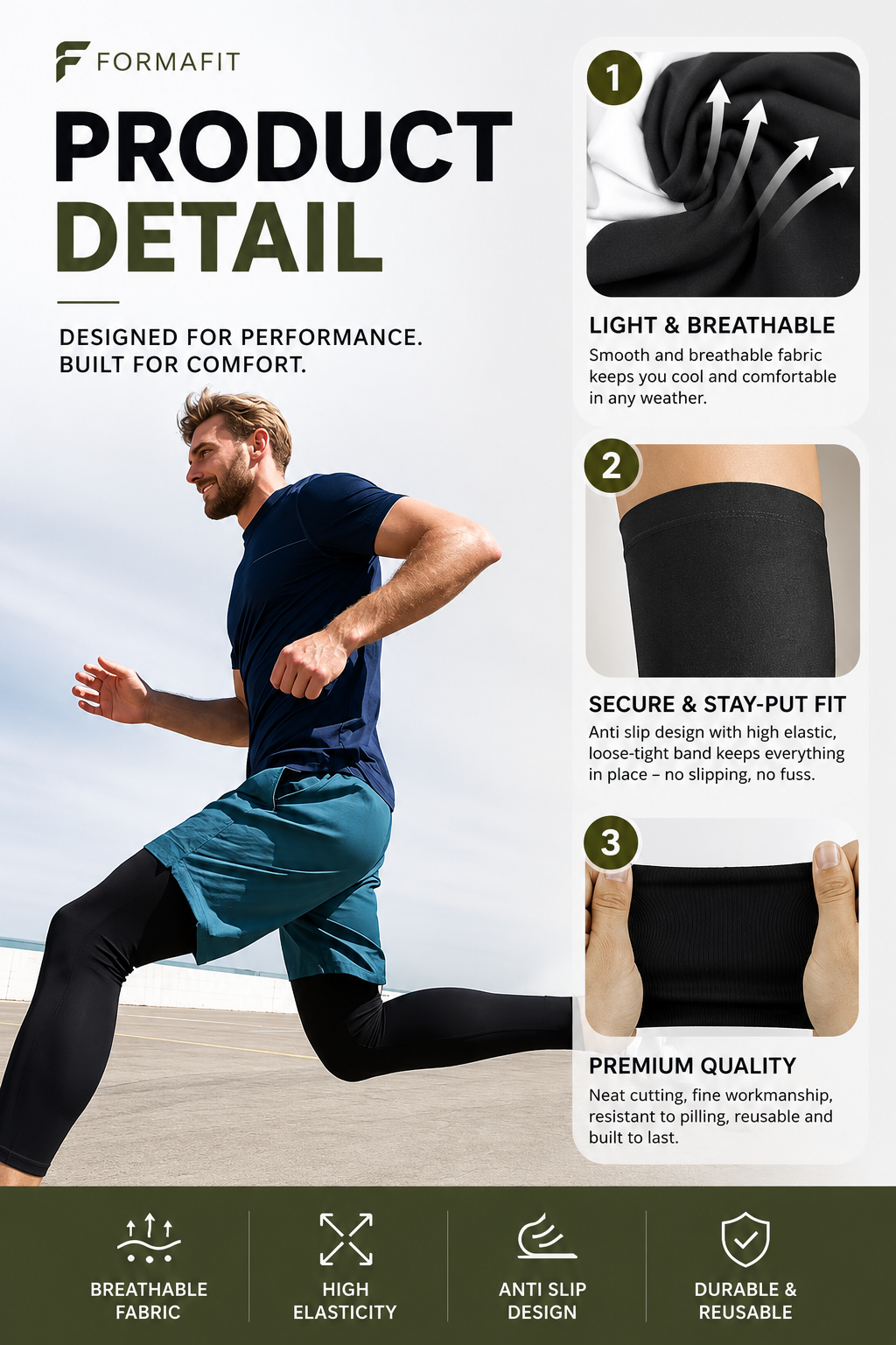 FORMAFIT™ Compression Leg Sleeves