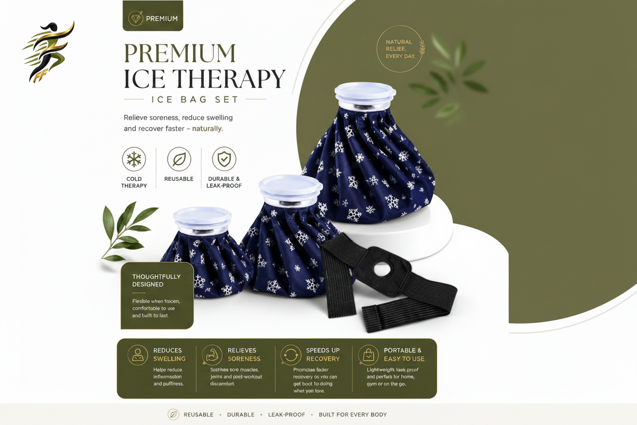 Ice Bag Set with FormaFit logo