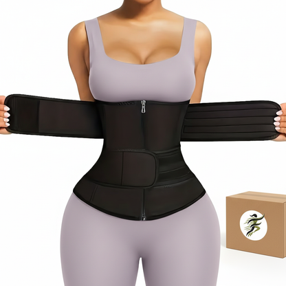 FormaFit Waist Trainer - Light Purple Outfit with Kraft Box
