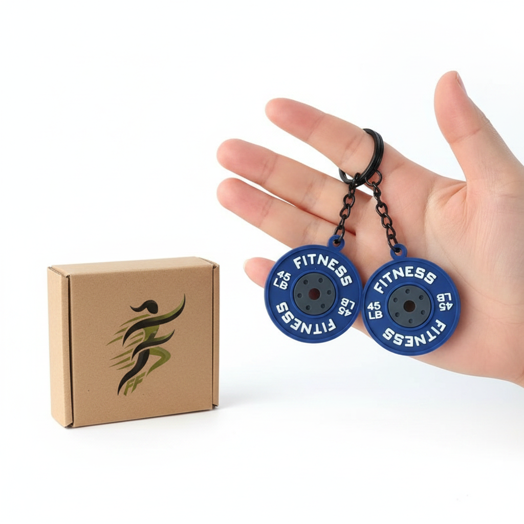 Navy Blue Keychain