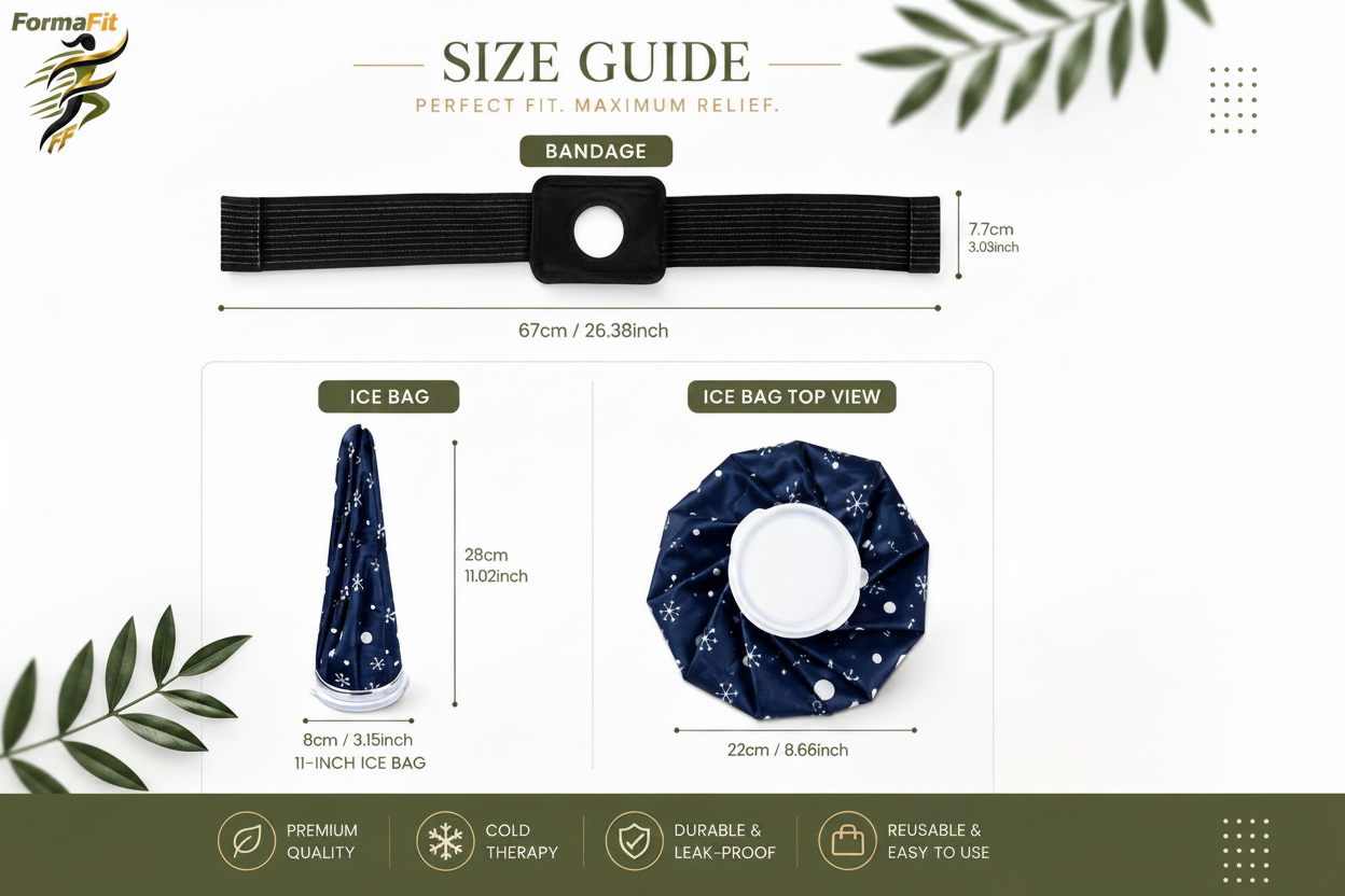 Size Guide with FormaFit logo