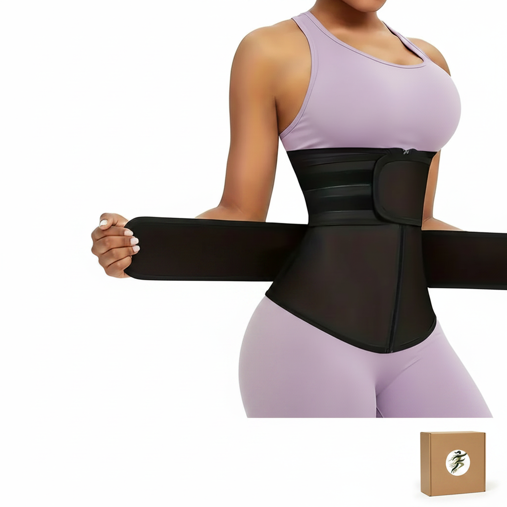 Waist Trainer with Small Kraft Box Bottom Right